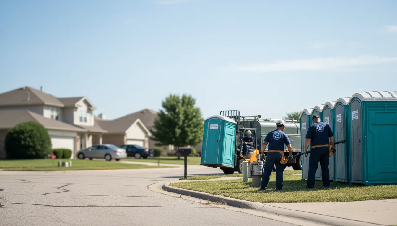 Porta Potty Rental in Lipan, TX near me